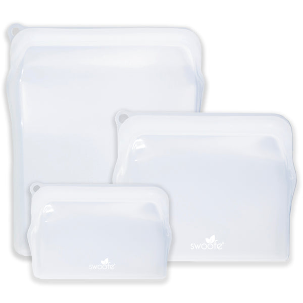 Silicone Storage Bags (3 Size Bundle Set)