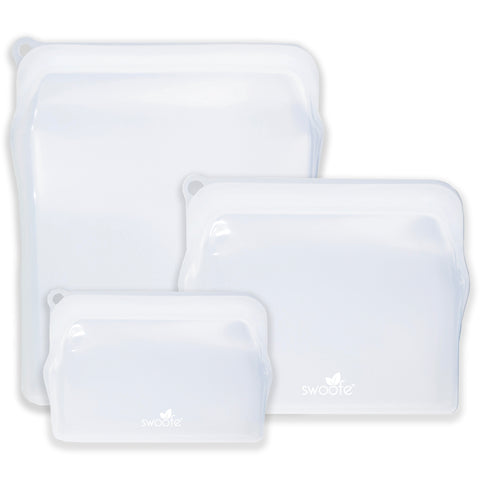 Silicone Storage Bags (3 Size Bundle Set)